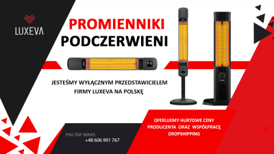 Promienniki podczerwieni LUXEVA – nowoczesne i efektywne ogrzewanie tarasów, ogrodów i wnętrz