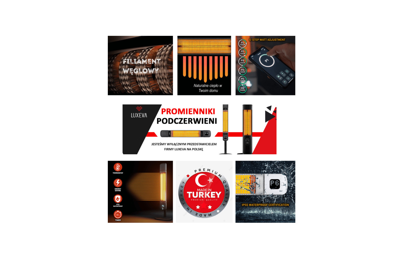 Promienniki LUXEVA – SteryliaiLed