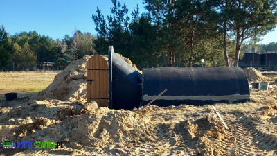 Piwnica ziemianka w ogrodzie - praktyczna piwniczka betonowa do przechowywania żywności i wina